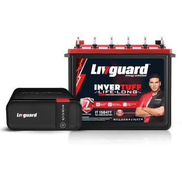 Livguard MODEL-LGS1100I  Inverter + 150 Ah Battery Combo